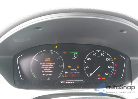 2025 Honda Civic Hybrid Sport z USA, uszkodzony, nr VIN 19XFL4H89SE015769